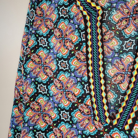 Nanette Lepore Swim Paloma Embroidered Tunic Beach Pool Coverup Dress Sz Medium - Picture 6 of 14